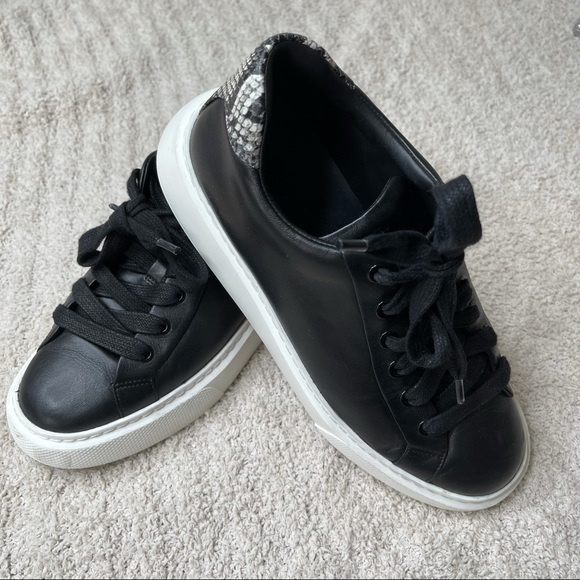 VINCE Rhea Platform Sneakers 8.5M - Picture 3 of 9